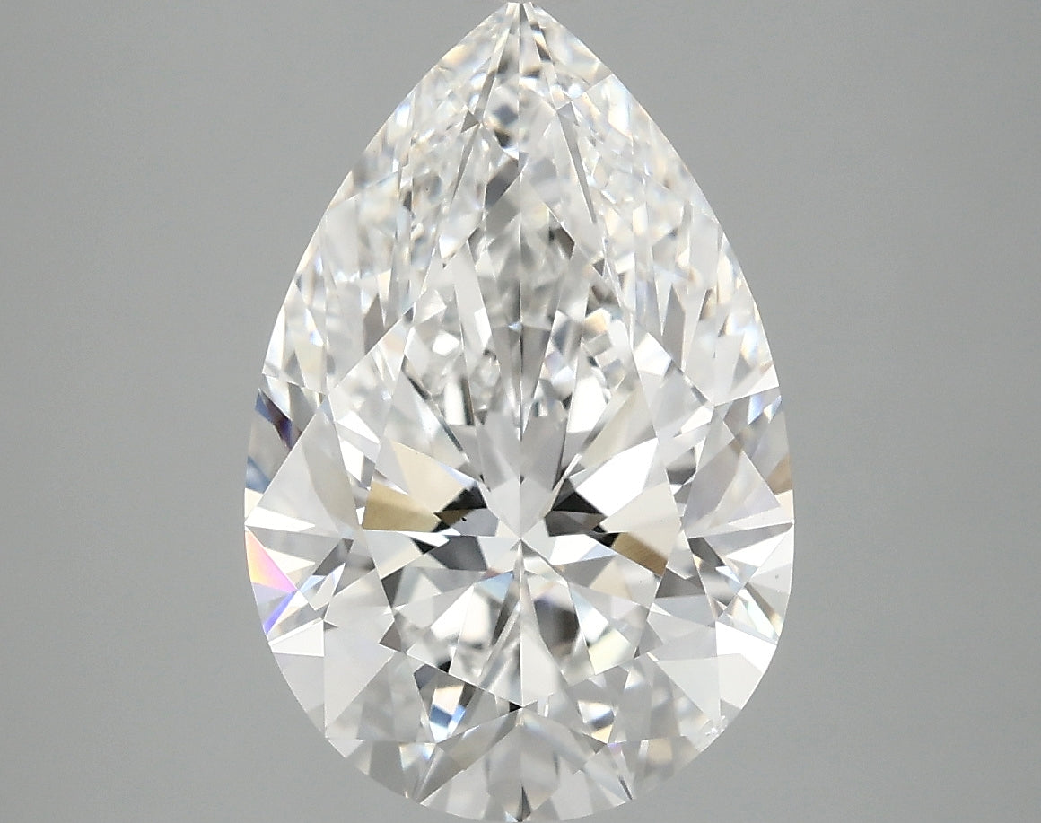 4.08ct Pear, E VS2 — IGI