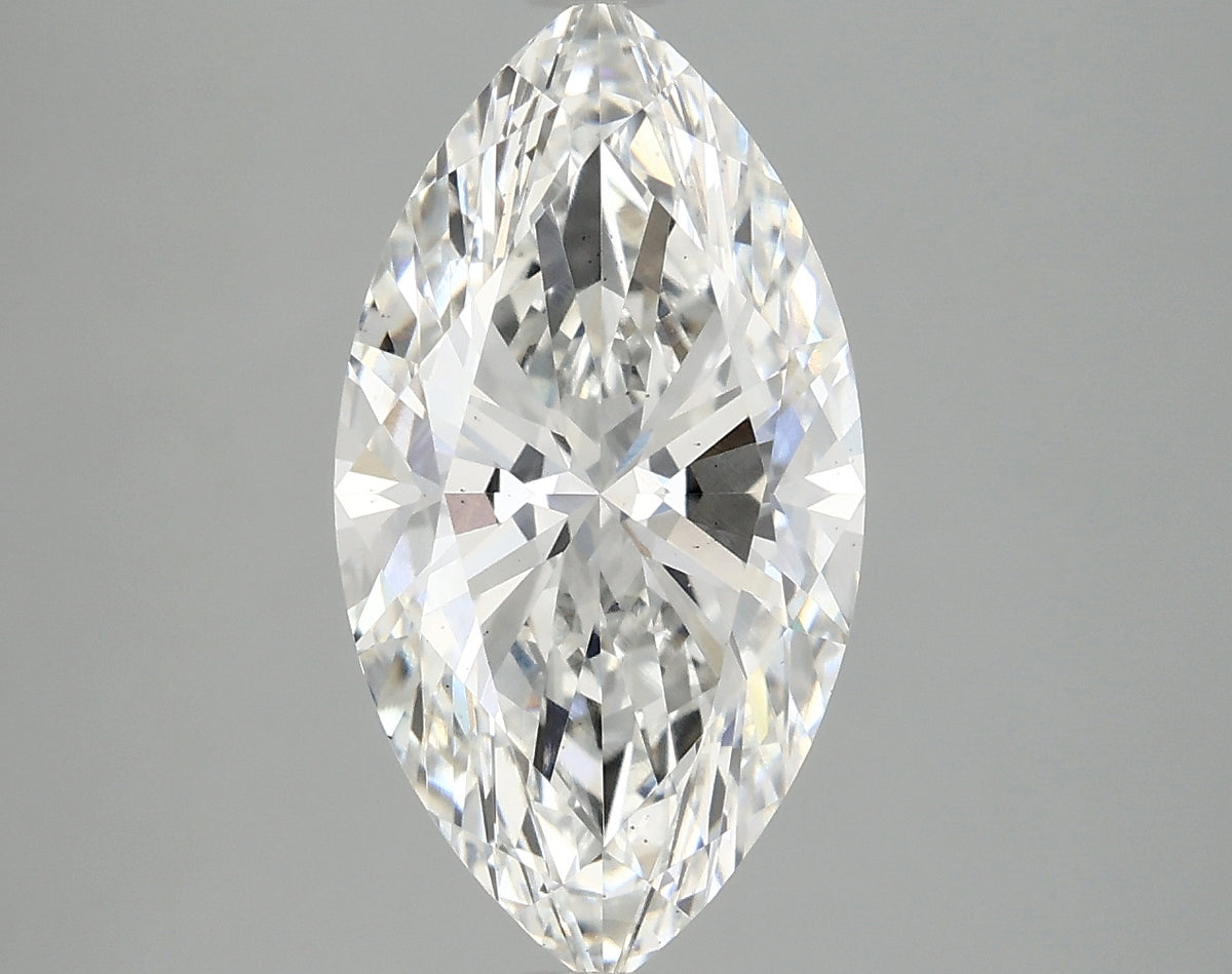 3.09ct Marquise Lab-Grown Diamond — F VS2, IGI Certified