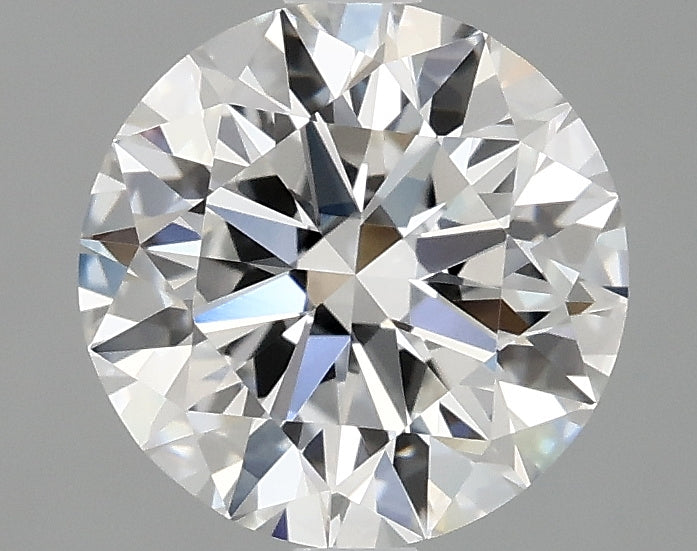 2.06ct Round, E VVS2 — IGI
