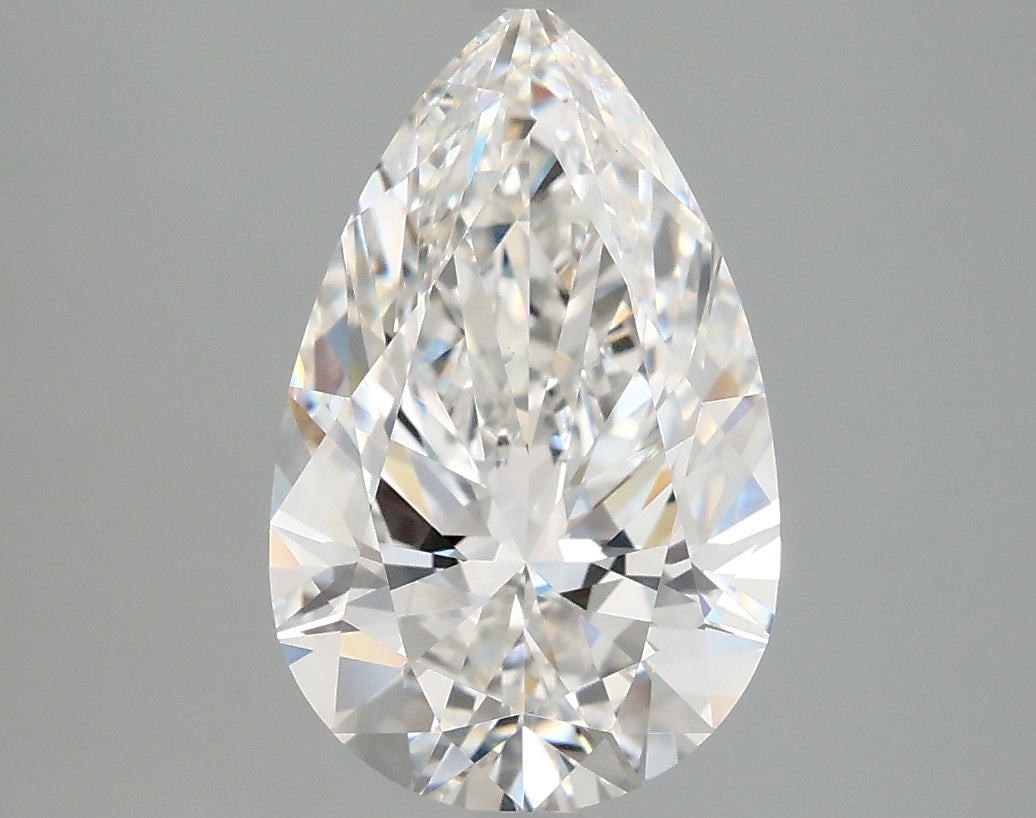 2.77ct Pear Lab-Grown Diamond — E VVS2, IGI Certified