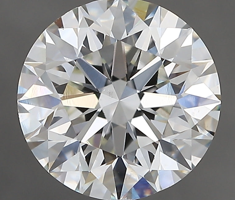 3.0ct Round Natural Diamond — I VS2, GIA Certified