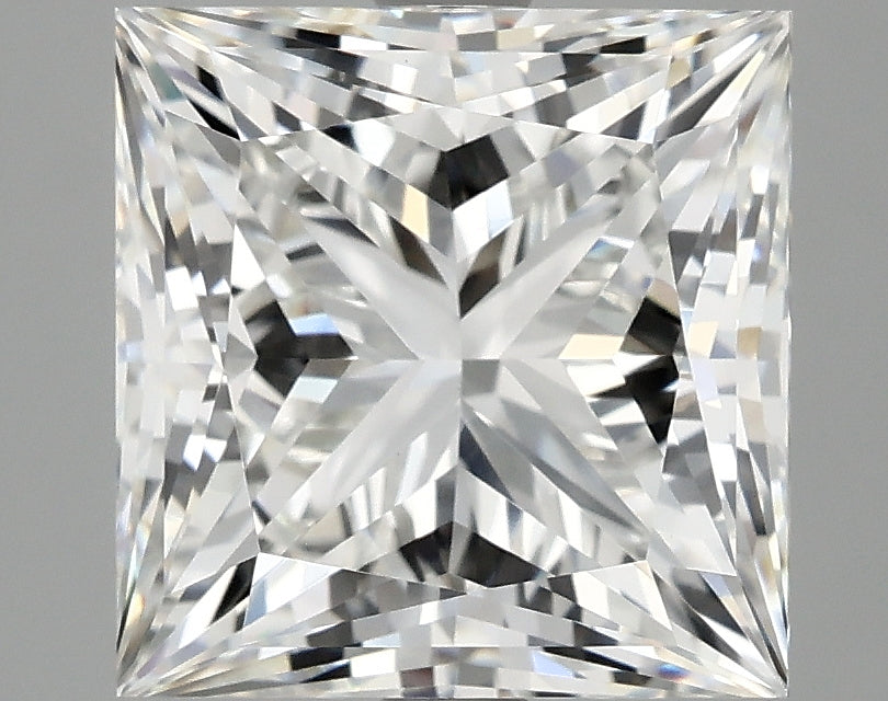 3.9ct Princess, F VVS2 — IGI