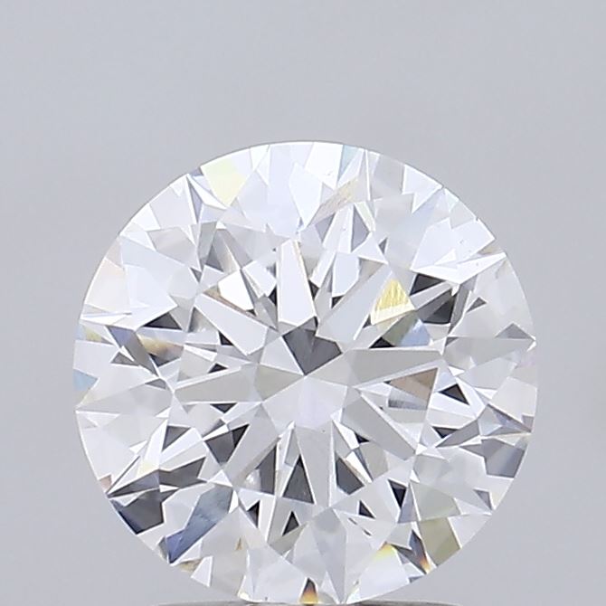 2.22ct Round, E VS1 — IGI