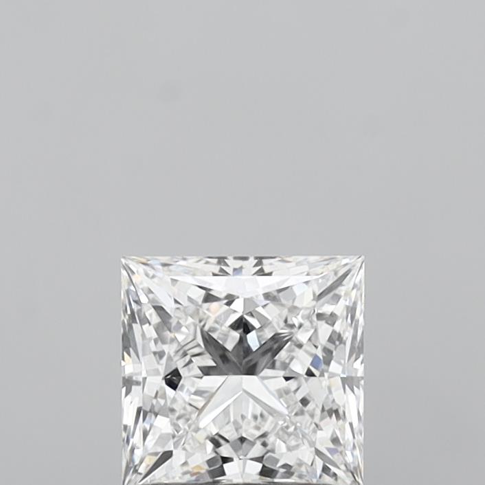 1.07ct Princess, D VVS2 — IGI