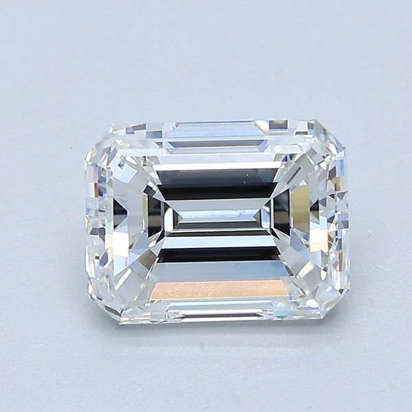 2.1ct EMERALD, E VVS2 — GIA