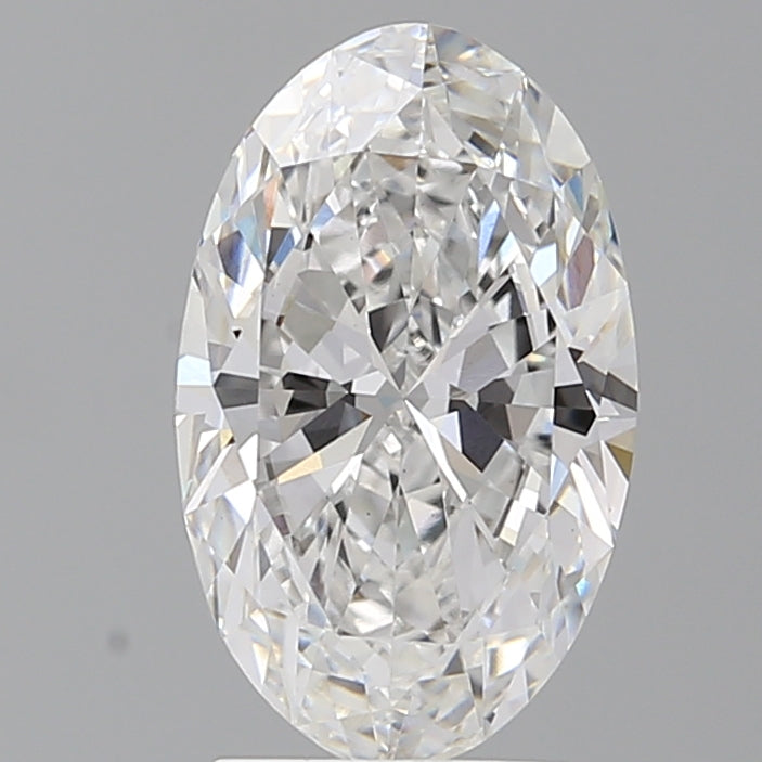 2.58ct Oval Lab-Grown Diamond — D VS1, IGI Certified