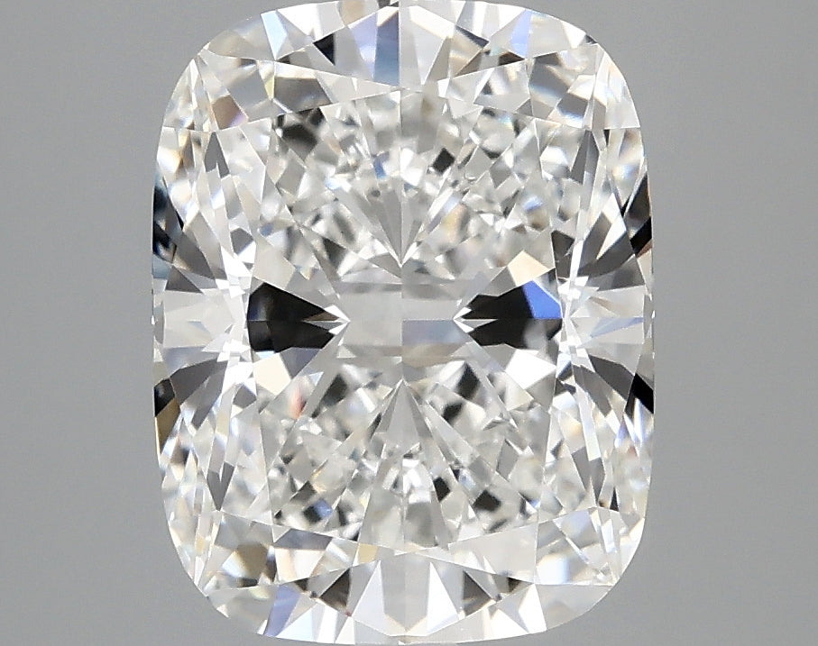 3.81ct Cushion, F VVS2 — IGI