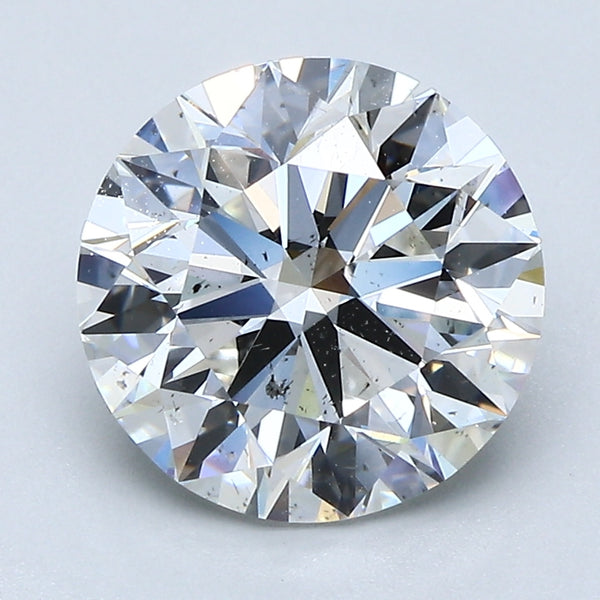 3.01ct Round, G SI1 — UNCERTIFIED