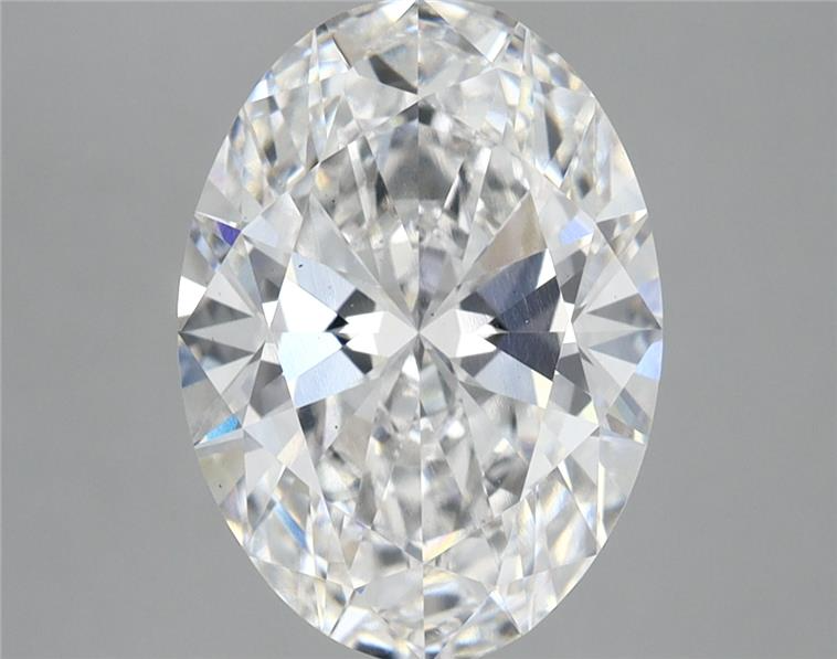 3.61ct Oval, D VS2 — IGI