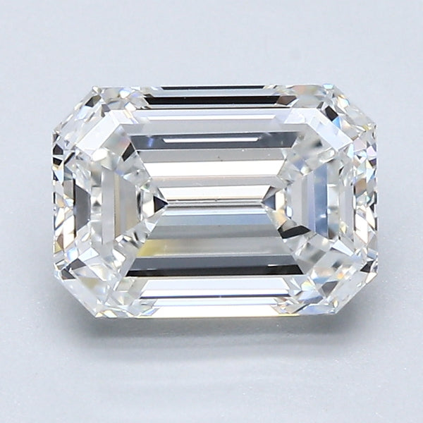 2.01ct EMERALD, E VS2 — GIA