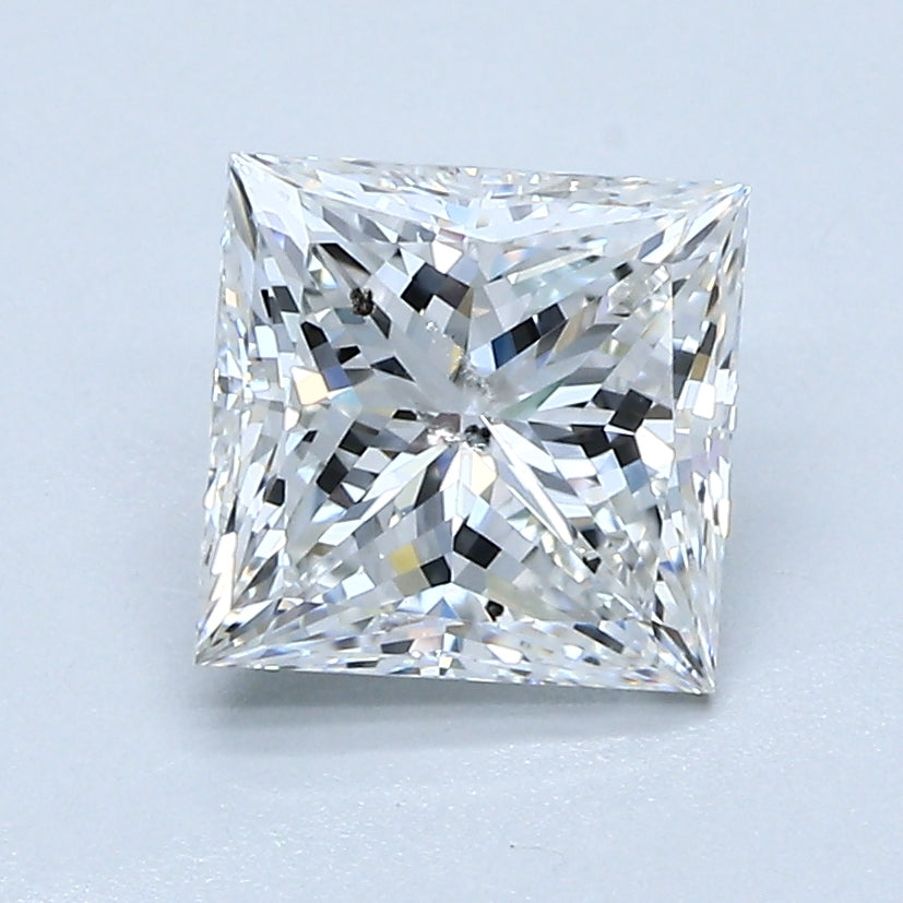 1.8ct Princess, F SI2 — GIA