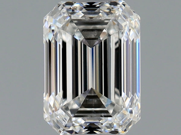 1.01ct EMERALD, F VS2 — GIA