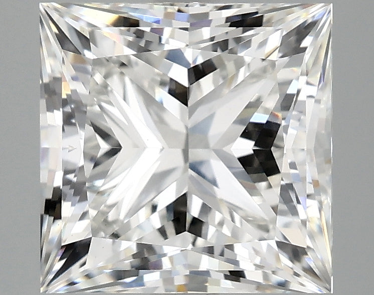 4.18ct Princess, F VS1 — IGI