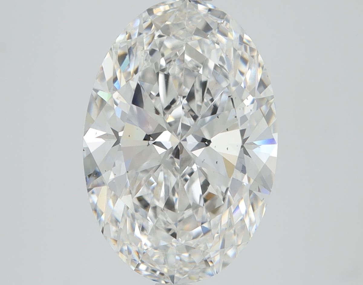 3.57ct Oval, E VS2 — IGI