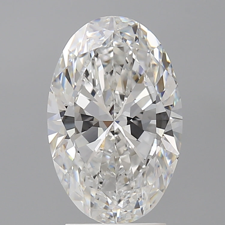 2.06ct Oval, D VVS1 — IGI