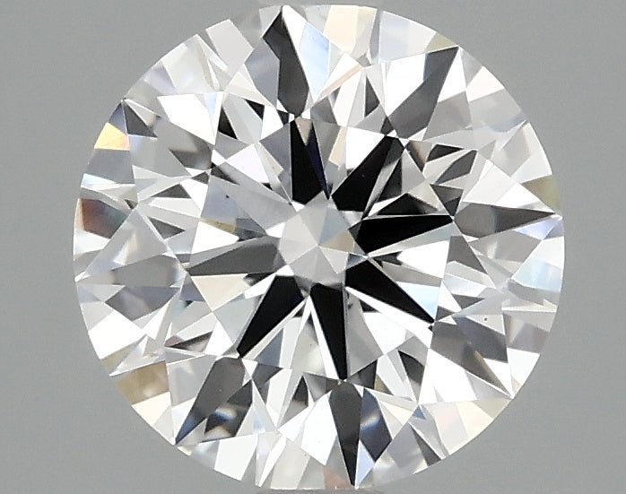2.07ct Round, E VS1 — IGI