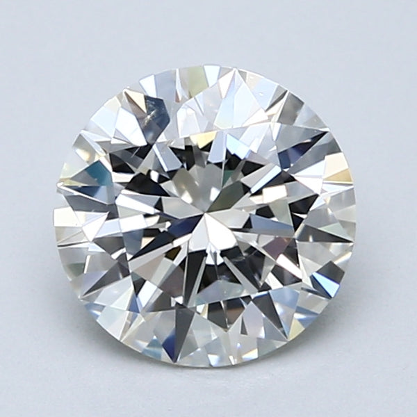 1.7ct Round, H SI2 — GIA