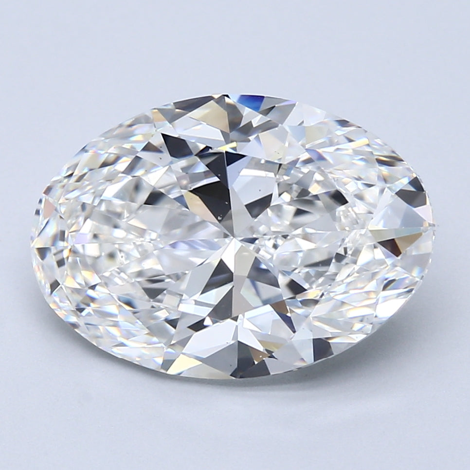 6.03ct Oval Natural Diamond — E VS2, GIA Certified