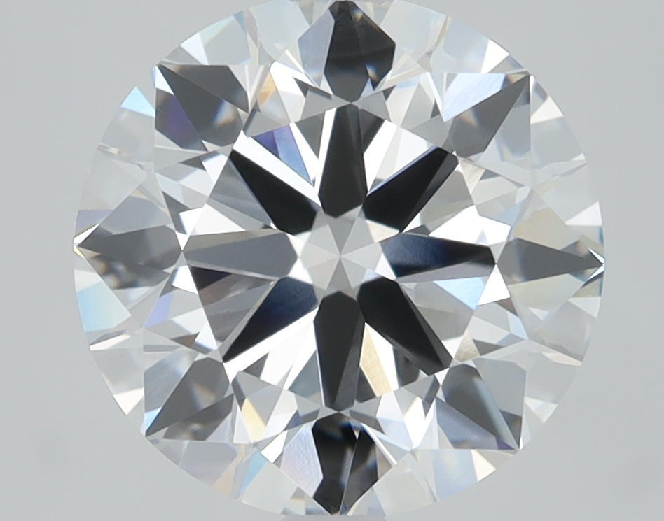 2.51ct Round, D VVS2 — IGI