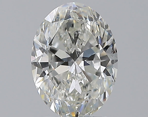 2.01ct Oval, H SI2 — GIA
