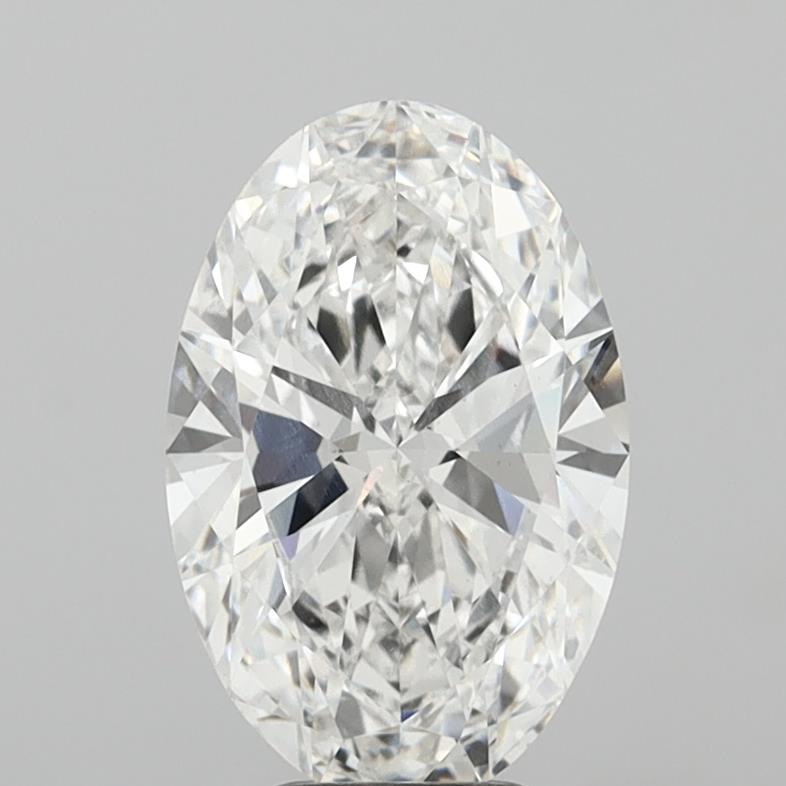 5.01ct Oval, E VS1 — IGI
