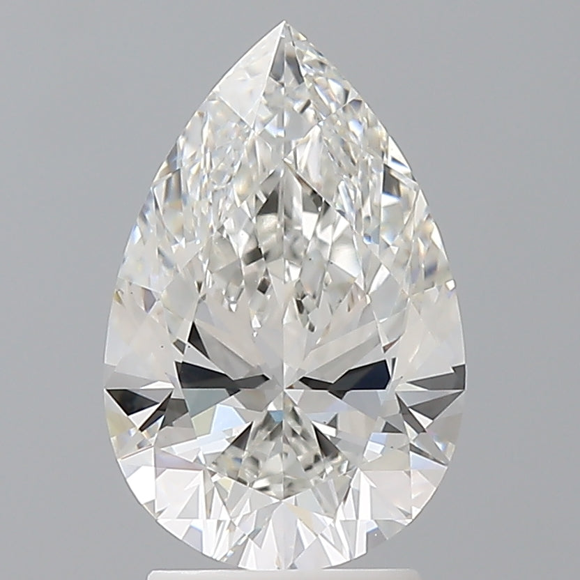 2.59ct Pear Lab-Grown Diamond — F VS1, IGI Certified