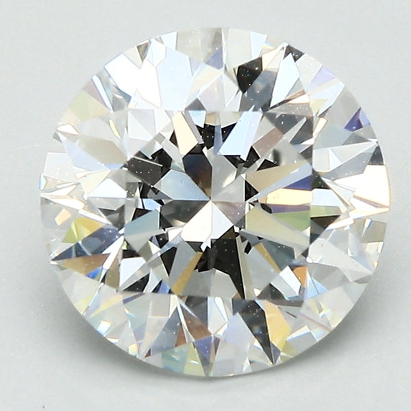 3.01ct Round, F VS1 — GIA