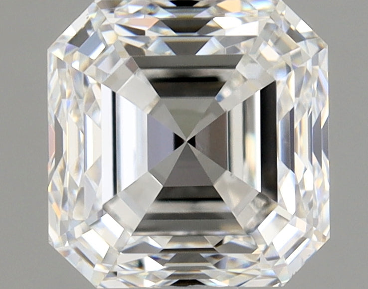 1.0ct Asscher Natural Diamond — E VS1, GIA Certified