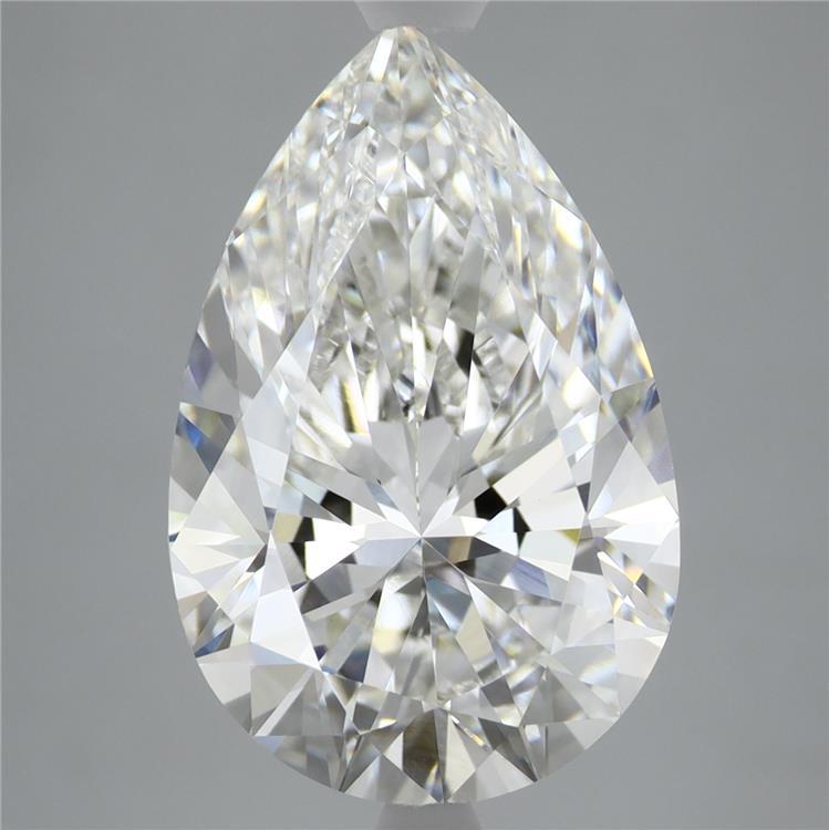 5.5ct Pear, F VVS2 — IGI