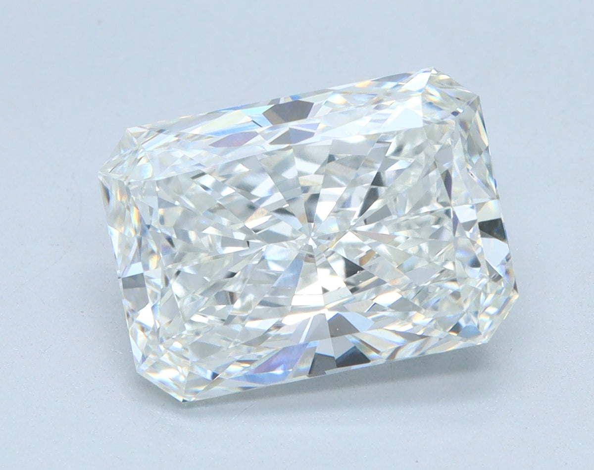 3.52ct Radiant, F VVS2 — IGI