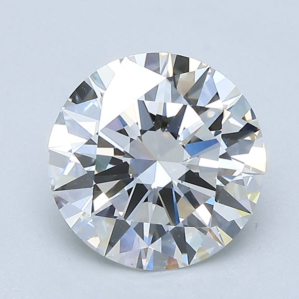 2.23ct Round, F VVS2 — GIA