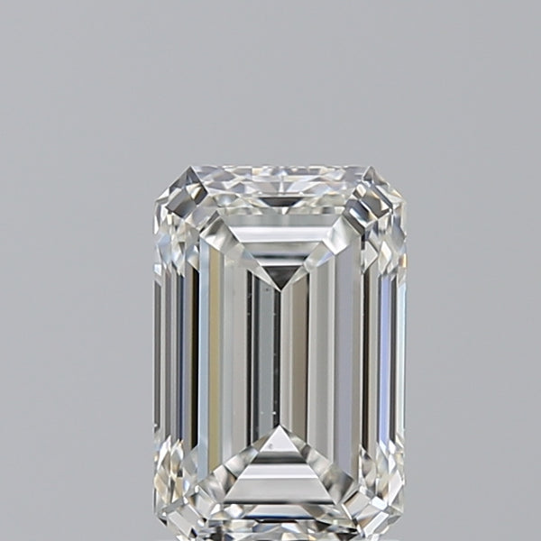 2.0ct EMERALD, H VS2 — GIA