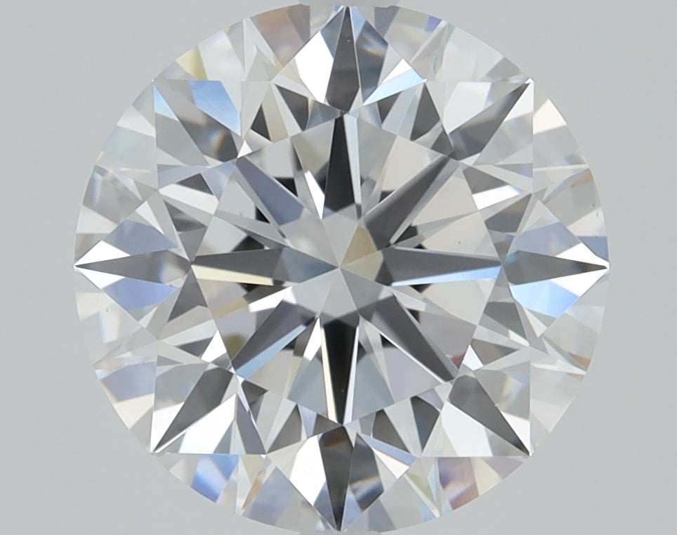 2.6ct Round, D VS2 — IGI