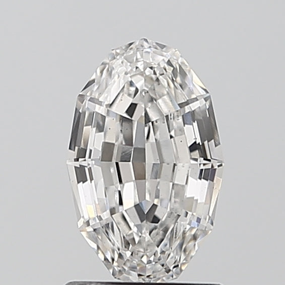 1.26ct Oval Step Lab-Grown Diamond — E VS2, IGI Certified