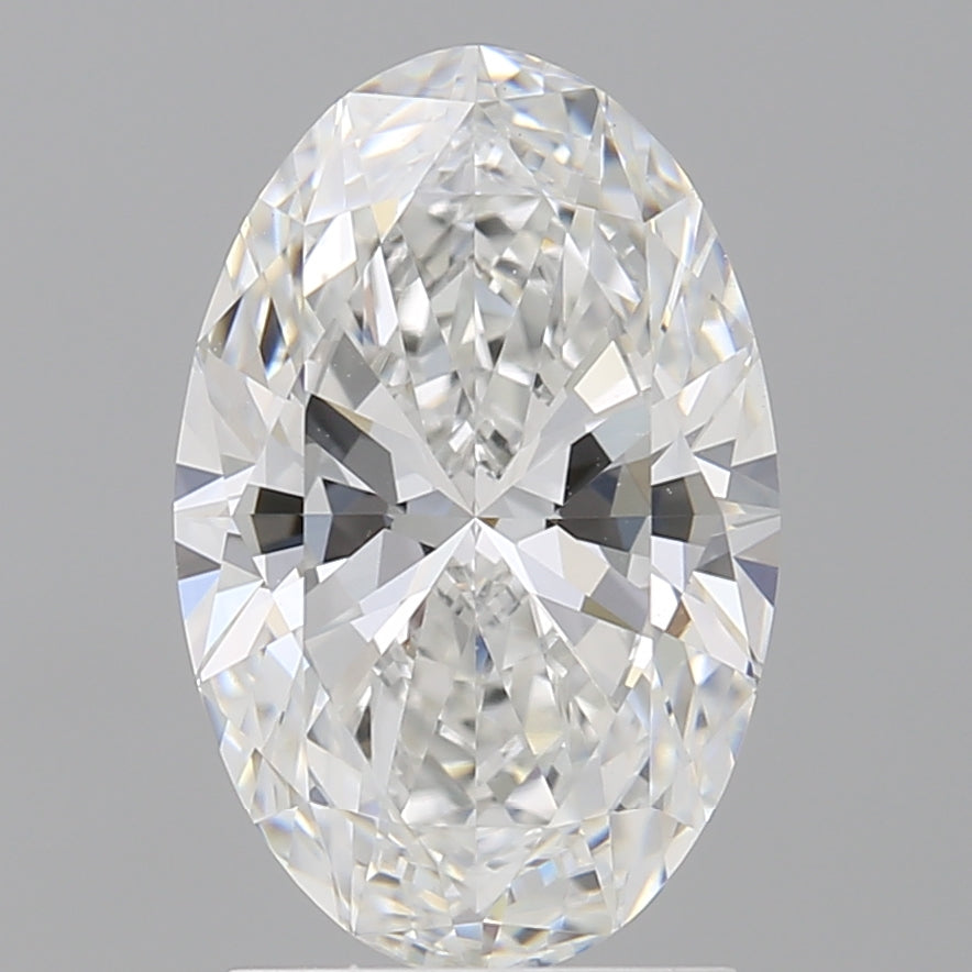2.1ct Oval Lab-Grown Diamond — E VVS2, IGI Certified
