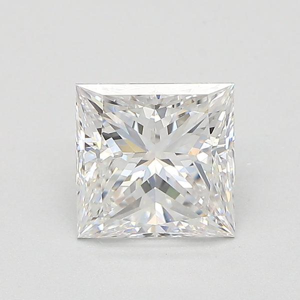 1.54ct Princess Natural Diamond — F IF, GIA Certified