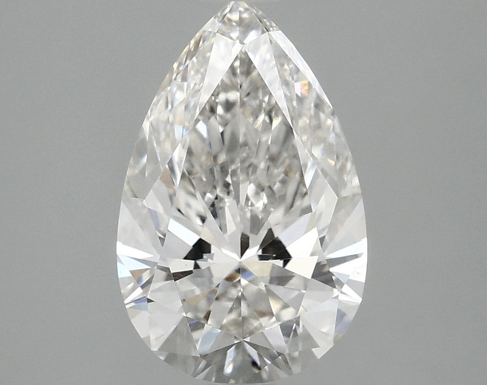 2.0ct Pear, F VVS2 — IGI