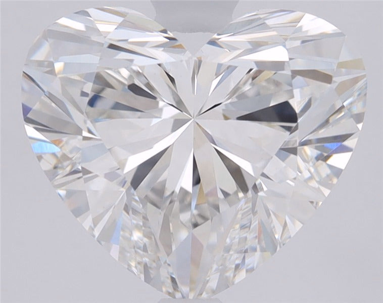 4.02ct Heart Lab-Grown Diamond — F VVS2, IGI Certified