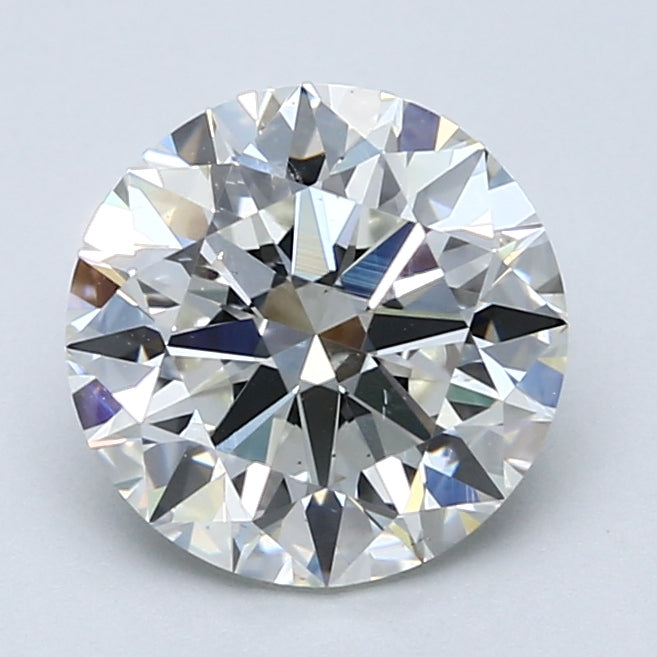 2.5ct Round Natural Diamond — I SI1, GIA Certified