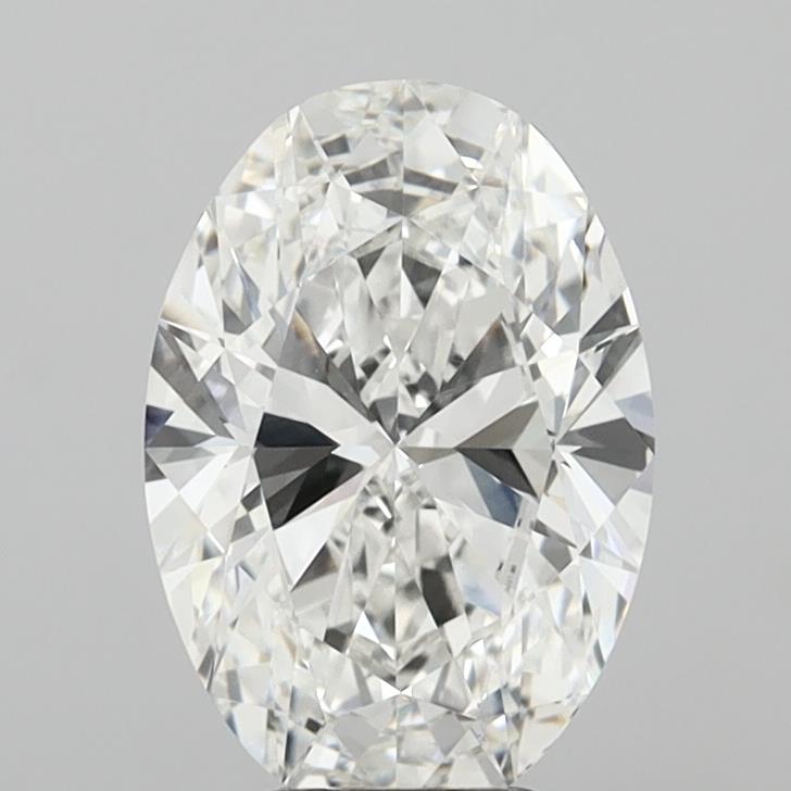 5.09ct Oval, F VVS2 — IGI