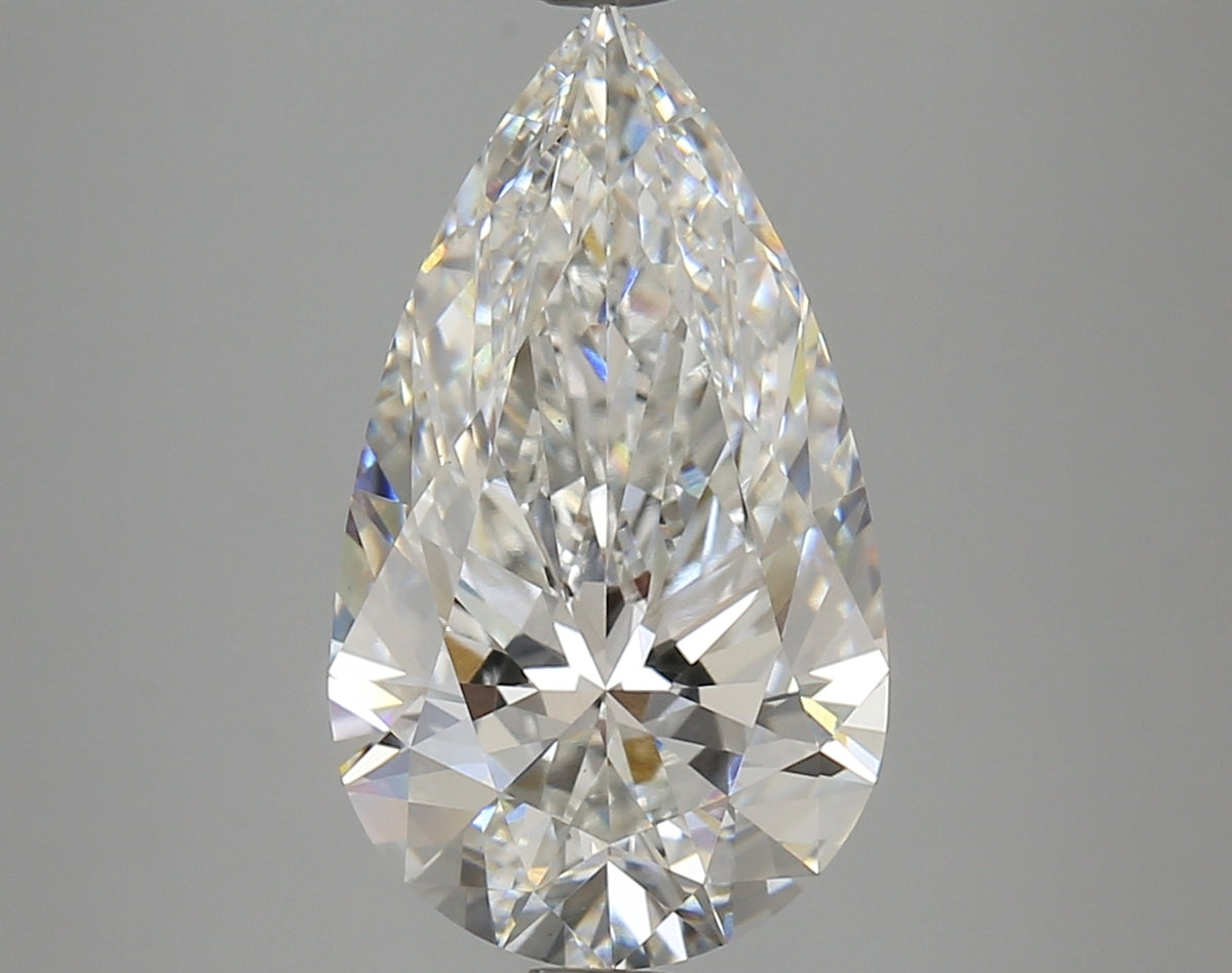 4.61ct Pear, F VS1 — IGI