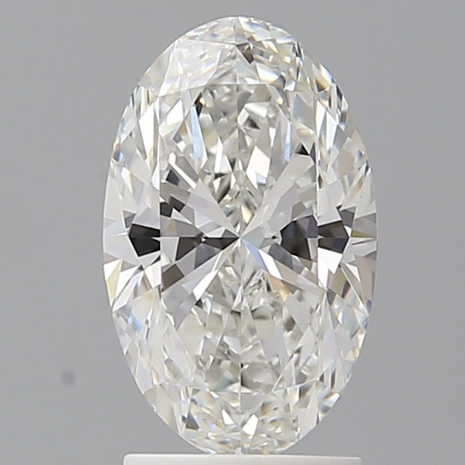 2.1ct Oval Lab-Grown Diamond — F VVS2, IGI Certified