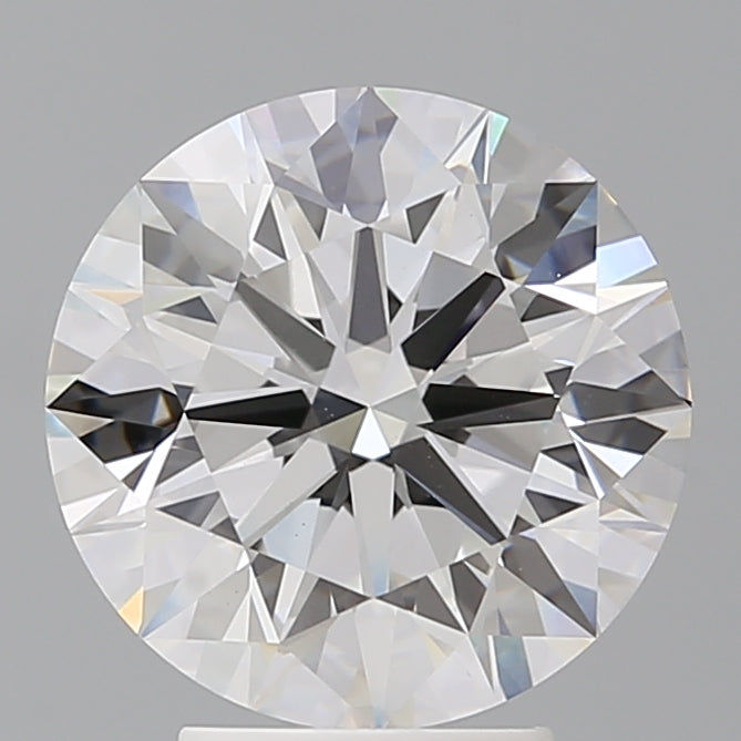 4.06ct Round, F VVS2 — IGI