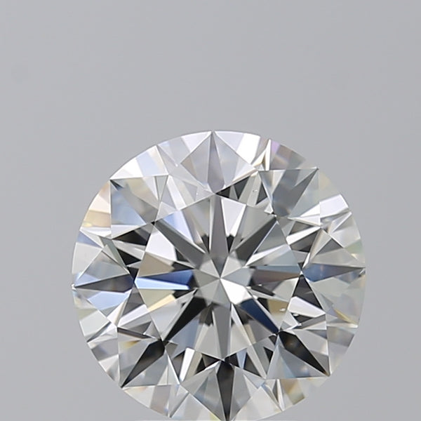 3.32ct Round, F VS2 — GIA