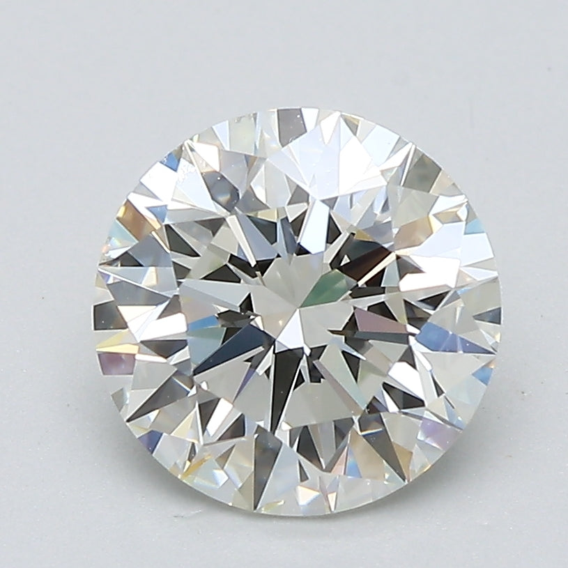 2.1ct Round Natural Diamond — J VS1, GIA Certified