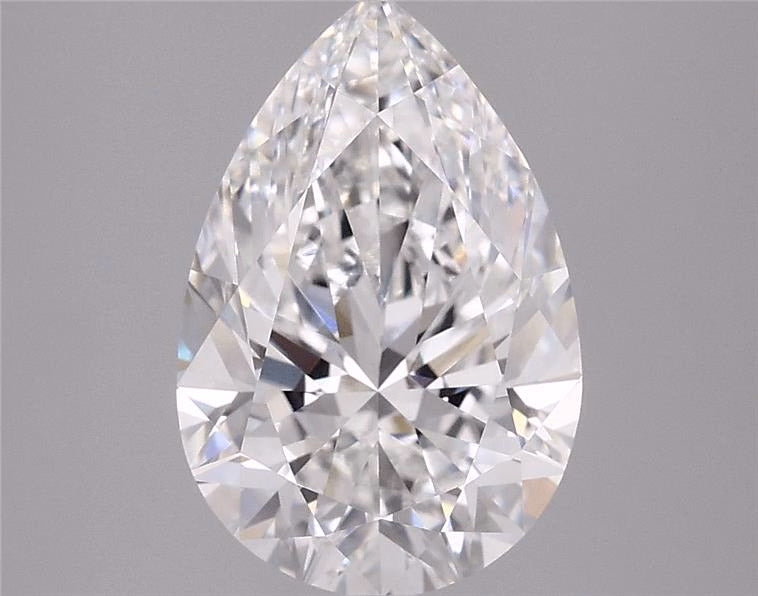 3.1ct Pear, E VS1 — IGI