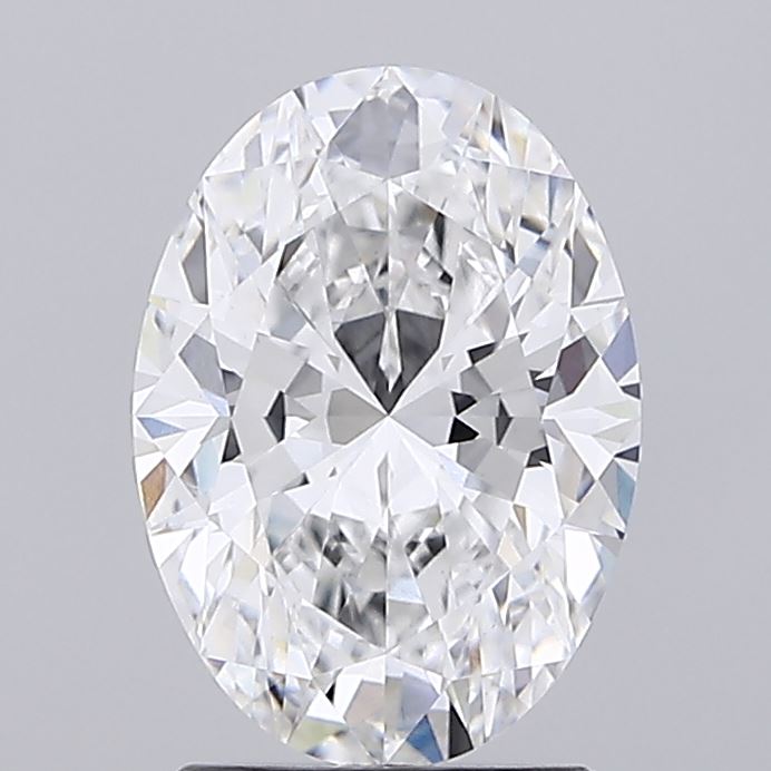 2.17ct Oval, D VS1 — IGI