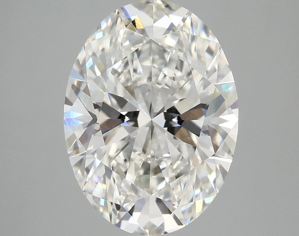 3.68ct Oval Lab-Grown Diamond — F VVS2, IGI Certified