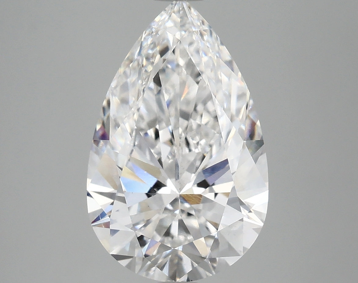 3.9ct Pear, D VS2 — IGI