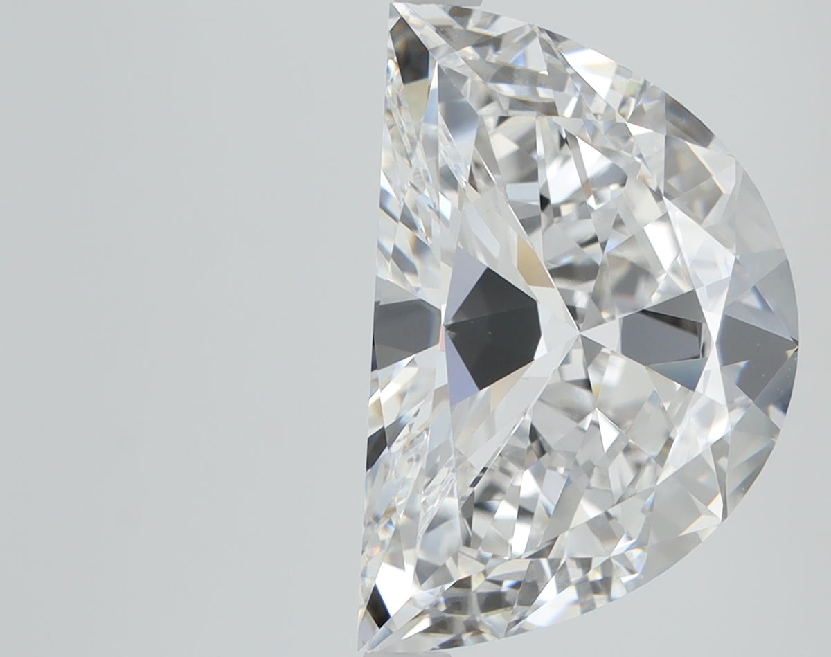 5.01ct Halfmoon, D VVS2 — IGI